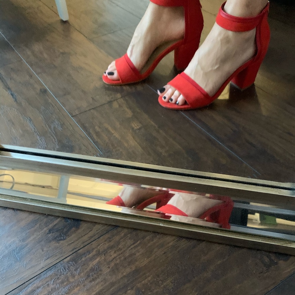 Red adorable shoes